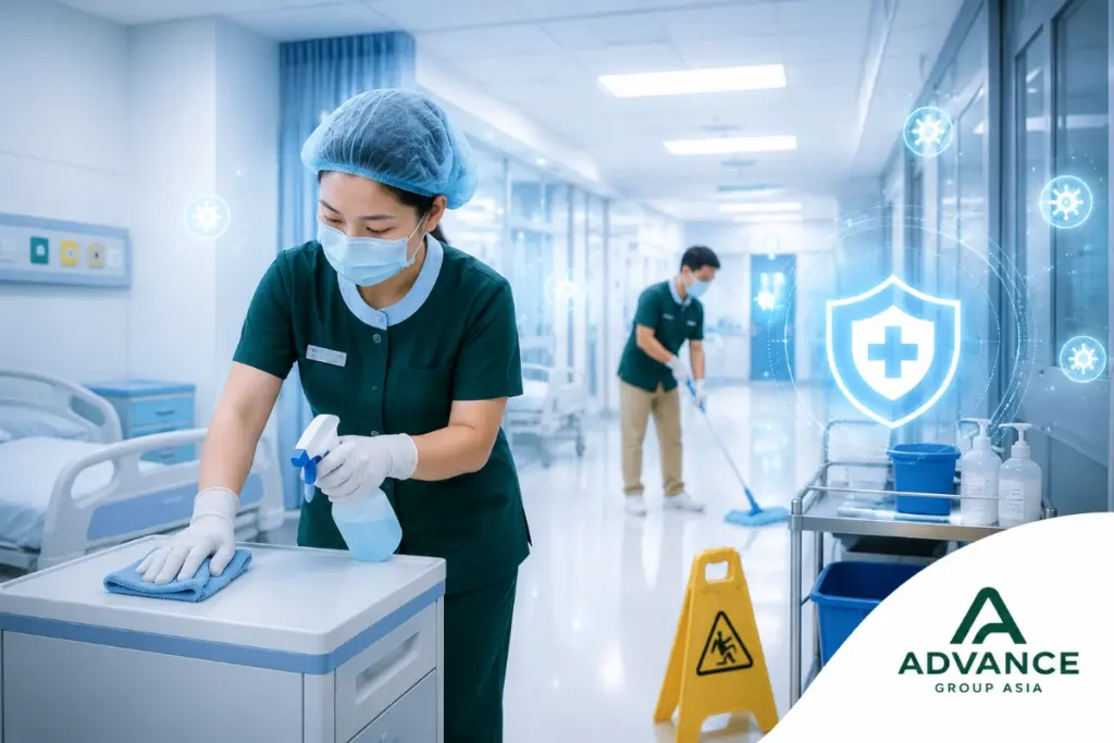 การทำความสะอาดโรงพยาบาลตามหลัก Infection Control เพื่อลดการติดเชื้อ